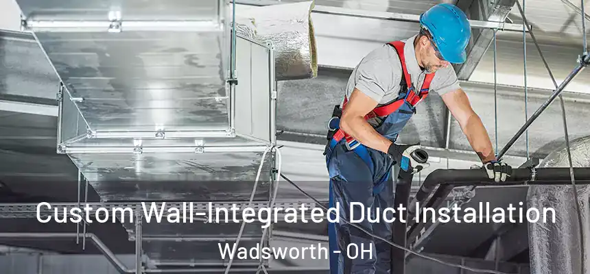  Custom Wall-Integrated Duct Installation Wadsworth - OH